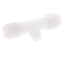 6x8 Mm&R1/8'' Pvdf T-Forme T-Piece Raccord De Tuyau Avec Filetage Mâle 10Bar/145Psi