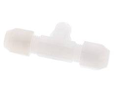4X6 Mm&R1/8'' Pvdf T-Forme Tee Tuyau Raccord Avec Filetage Mâle 10Bar/145Psi