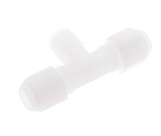 6x8 Mm&R1/4'' PP T-Forme Tee Raccord De Tuyau Avec Filetage Mâle 10Bar/145Psi [2 Pièces]