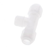8x10 Mm&R3/8'' PP T-Forme Tee Raccord De Tuyau Avec Filetage Mâle 10Bar/145Psi [2 Pièces]