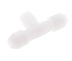 4X6 Mm&R1/4'' Pvdf T-Forme Tee Tuyau Raccord Avec Filetage Mâle 10Bar/145Psi