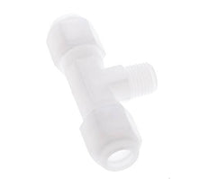 8x10 Mm&R1/4'' PP T-Forme Tee Raccord De Tuyau Avec Filetage Mâle 10Bar/145Psi [2 Pièces]