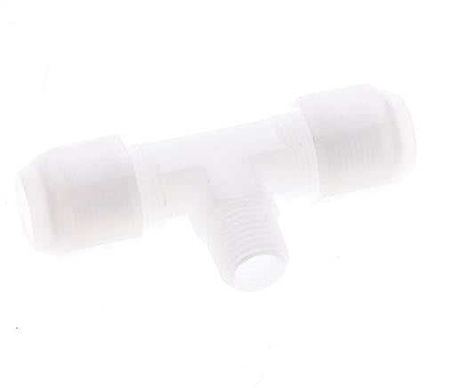 8x10 Mm&R1/4'' PP T-Forme Tee Raccord De Tuyau Avec Filetage Mâle 10Bar/145Psi [2 Pièces]
