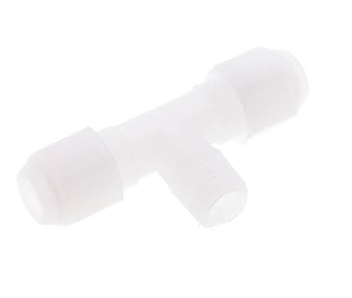 6x8 Mm&R1/4'' PP T-Forme Tee Raccord De Tuyau Avec Filetage Mâle 10Bar/145Psi [2 Pièces]