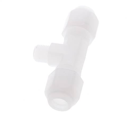 6x8 Mm&R1/8'' PP T-Forme Tee Raccord De Tuyau Avec Filetage Mâle 10Bar/145Psi [2 Pièces]