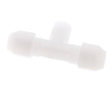 6x8 Mm&R1/4'' Pvdf T-Forme Té Raccord De Tuyau Avec Filetage Mâle 10Bar/145Psi