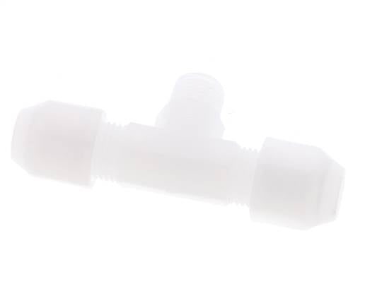 4X6 Mm&R1/8'' PP T-Forme Tee Raccord De Tuyau Avec Filetage Mâle 10Bar/145Psi [2 Pièces]