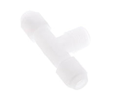 4X6 Mm&R1/4'' PP T-Forme Raccord De Tuyau Avec Filetage Mâle 10Bar/145Psi [2 Pièces]