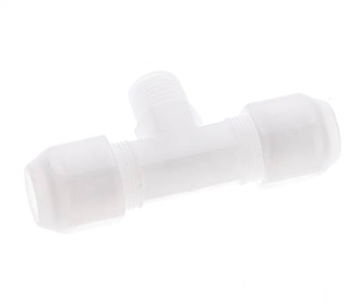 8x10 Mm&R1/4'' PP T-Forme Tee Raccord De Tuyau Avec Filetage Mâle 10Bar/145Psi [2 Pièces]