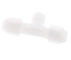 2X4 Mm&R1/8'' PP T-Forme Tee Tuyau Raccord Avec Filetage Mâle 10Bar/145Psi [2 Pièces]