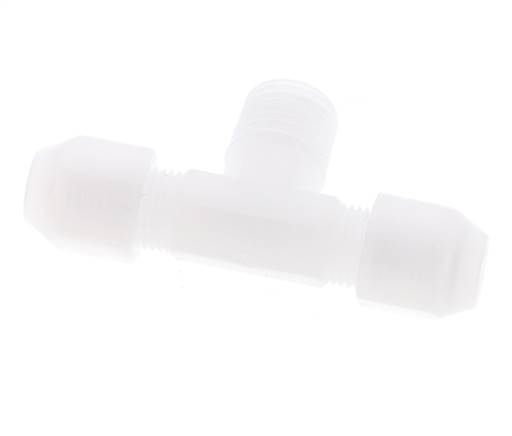 4X6 Mm&R1/4'' PP T-Forme Raccord De Tuyau Avec Filetage Mâle 10Bar/145Psi [2 Pièces]