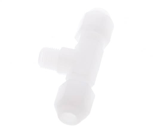 4X6 Mm&R1/8'' PP T-Forme Tee Raccord De Tuyau Avec Filetage Mâle 10Bar/145Psi [2 Pièces]