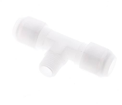 8x10 Mm&R1/4'' PP T-Forme Tee Raccord De Tuyau Avec Filetage Mâle 10Bar/145Psi [2 Pièces]