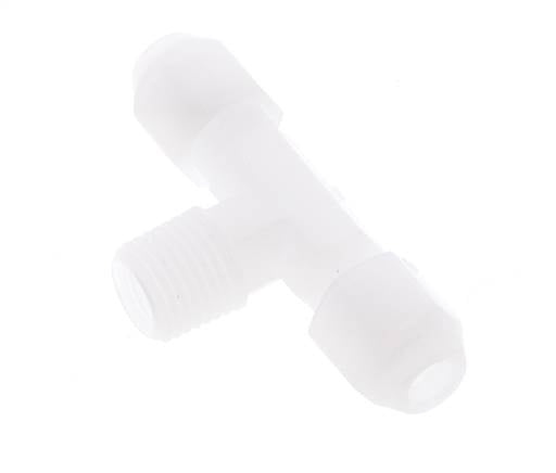 4X6 Mm&R1/4'' PP T-Forme Raccord De Tuyau Avec Filetage Mâle 10Bar/145Psi [2 Pièces]