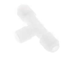4X6 Mm&R1/4'' PP T-Forme Raccord De Tuyau Avec Filetage Mâle 10Bar/145Psi [2 Pièces]