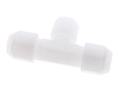 10x12 Mm&R1/2'' PP T-Forme Tee Raccord De Tuyau Avec Filetage Mâle 10Bar/145Psi
