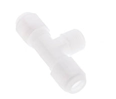 8x10 Mm&R3/8'' PP T-Forme Tee Raccord De Tuyau Avec Filetage Mâle 10Bar/145Psi [2 Pièces]