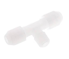 2X4 Mm&R1/8'' PP T-Forme Tee Tuyau Raccord Avec Filetage Mâle 10Bar/145Psi [2 Pièces]