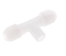 6x8 Mm&R1/4'' Pvdf T-Forme Té Raccord De Tuyau Avec Filetage Mâle 10Bar/145Psi