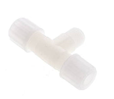 8x6mm & G1/4'' PVDF T-Shape Compression Fitting with Male Threads 10 bar