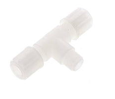 6x4mm & G1/8'' PVDF T-Shape Compression Fitting with Male Threads 10 bar