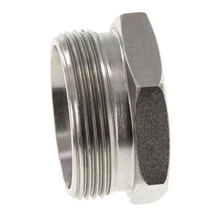 Bouchon de fermeture 35L en acier zingué pour tubes 160 Bar DIN 2353