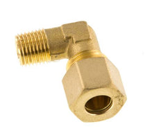 R Raccord à compression coudé 90° en laiton 1/4'' mâle x 10mm 95 Bar DIN EN 1254-2