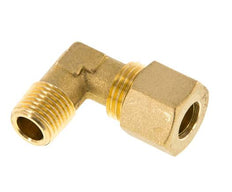 R Raccord à compression coudé 90° en laiton 1/4'' mâle x 10mm 95 Bar DIN EN 1254-2