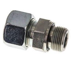 G 3/4'' mâle x 20S Anneau de coupe droit en acier zingué avec joint FKM 400 Bar DIN 2353