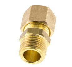 R Raccord à compression droit en laiton 3/8'' mâle x 10mm 95 Bar DIN EN 1254-2