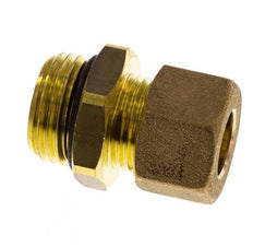 Raccord à compression droit en laiton 1/2'' mâle x 12mm avec joint NBR 75 Bar DIN EN 1254-2