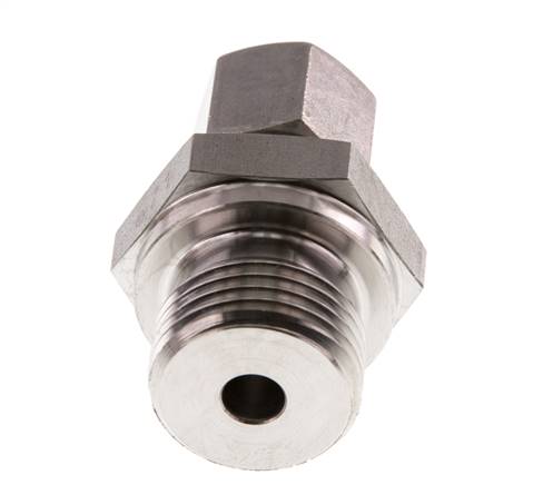 G 1/2'' mâle x 8L Raccord à compression droit en acier inoxydable 315 Bar DIN 2353