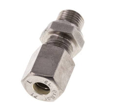 M10x1 Mâle x 6L Raccord à compression droit en acier inoxydable 315 Bar DIN 2353