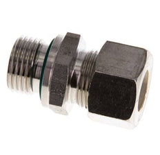 G 1/2'' mâle x 15L Raccord à compression droit en acier inoxydable avec joint FKM 315 Bar DIN 2353