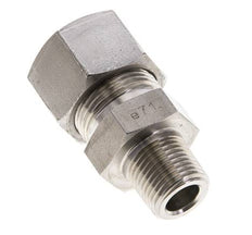 1/2'' NPT mâle x 20S Anneau de coupe droit en acier inoxydable 400 Bar DIN 2353