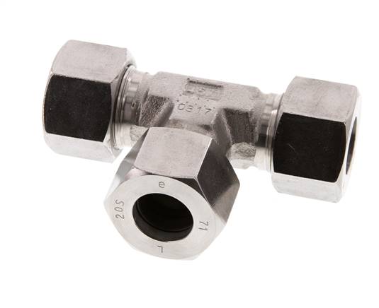 Anneau de coupe en T en acier inoxydable 20S 400 Bar DIN 2353