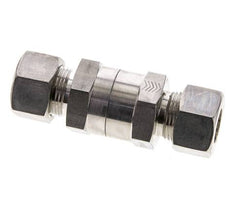 Clapet anti-retour hydraulique à bague de compression 15L (M22x1.5) Acier inoxydable 1-250bar (15-3625)psi ISO 8434-1