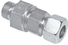Clapet anti-retour hydraulique à bague coupante 30S (M42x2) et G1-1/4'' mâle en acier inoxydable 1-250bar (15-3625)psi Filetage du tube ISO 8434-1