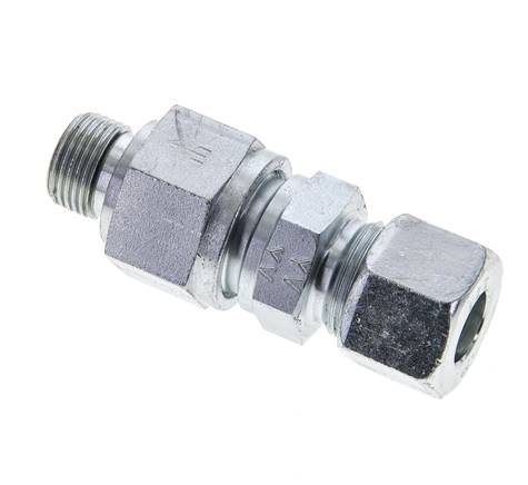 Clapet anti-retour hydraulique à bague coupante 12S (M20x1.5) & G3/8'' mâle Acier 1-400bar (15-5800)psi Filetage de tube ISO 8434-1