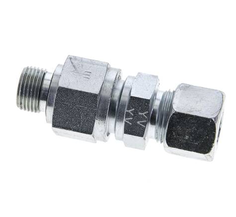 Clapet anti-retour hydraulique à bague coupante 12S (M20x1.5) & G3/8'' mâle Acier 1-400bar (15-5800)psi Filetage de tube ISO 8434-1