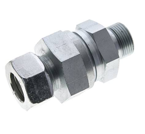 Clapet anti-retour hydraulique à bague coupante 22L (M30x2) & G3/4'' mâle Acier 1-160bar (15-2320)psi Filetage-Tube ISO 8434-1