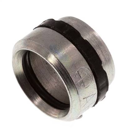 10L ou 10S Acier zingué Bague coupante avec joint [2 Pièces]