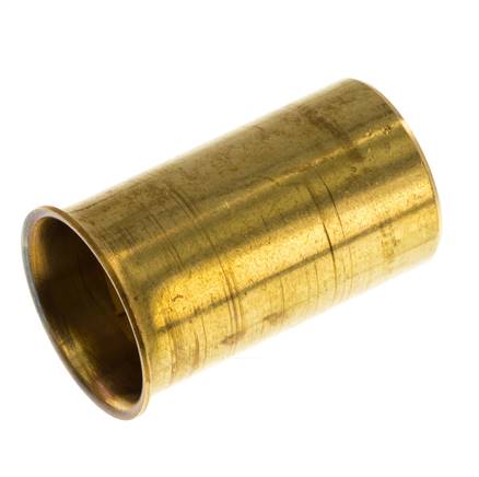 18x15mm anneau de renforcement en laiton [2 pièces].