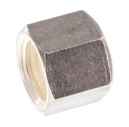 M12x1,5 x 6L Écrou-raccord en acier inoxydable pour anneau de compression