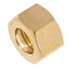Écrou-raccord en laiton M20x1.5 x 14mm pour raccord à compression [2 pièces].