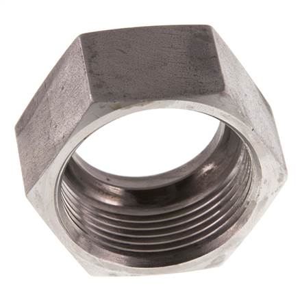 M36x2.0 x 28L Acier inoxydable Écrou-raccord pour bague coupante