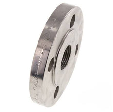 Bride Filetée DN20-PN16 Rp 3/4'' Acier Inoxydable 1.4571 DIN 2566