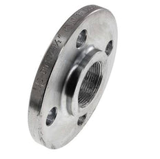 Bride Filetéee DN40-PN16 Rp 1-1/2'' Acier Galvanisé DIN 2566