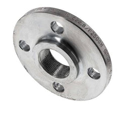 Bride Filetéee DN40-PN16 Rp 1-1/2'' Acier Galvanisé DIN 2566