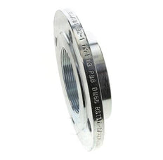 Bride Filetée DN65-PN6 Rp 2-1/2'' Acier Galvanisé DIN 2565 Et EN 1092-1 (Type 13)